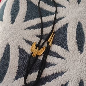 🎉Majestic Gold and Black Bolo Tie😀